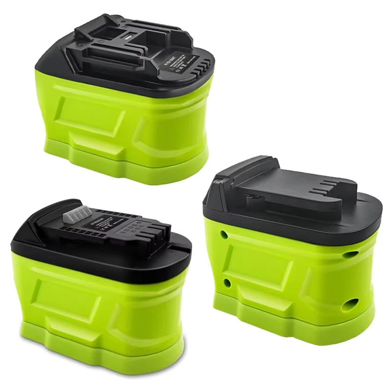 Batterieadapter-Konverter für Ryobi 18V Li-Ionen-Akku zur Verwendung mit Dewalt/Makita/Milwaukee 18V Akku-Elektrowerkzeugen. Image