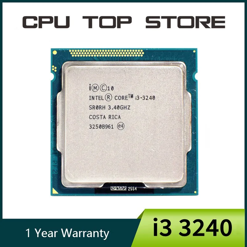 Intel Core i3 3240 3,4 GHz 2-Core 3 MB Cache CPU-Prozessor LGA 1155 Image