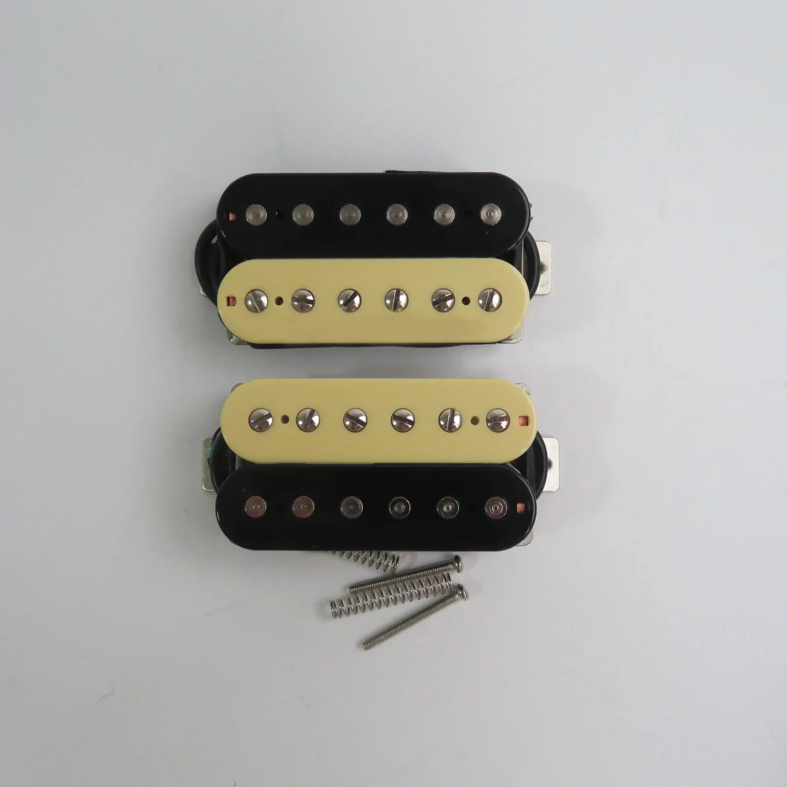 Gitarren-Tonabnehmer Alnico 5-Humbucker-Tonabnehmer E-Gitarren-Tonabnehmer Schwarz/Zebra Image
