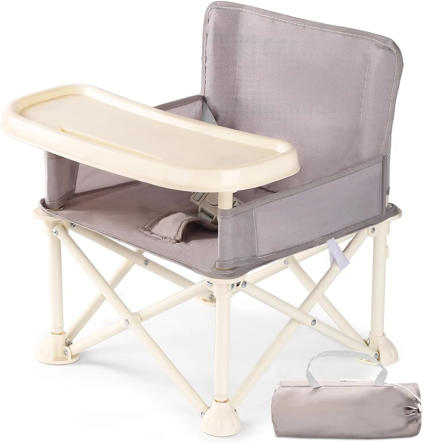 Robuster Hochstuhl für Babys – verstellbare Fußstütze und abnehmbares Kissen für angenehmes Füttern | Wachsen Sie mit Ihrem Kleinen Image