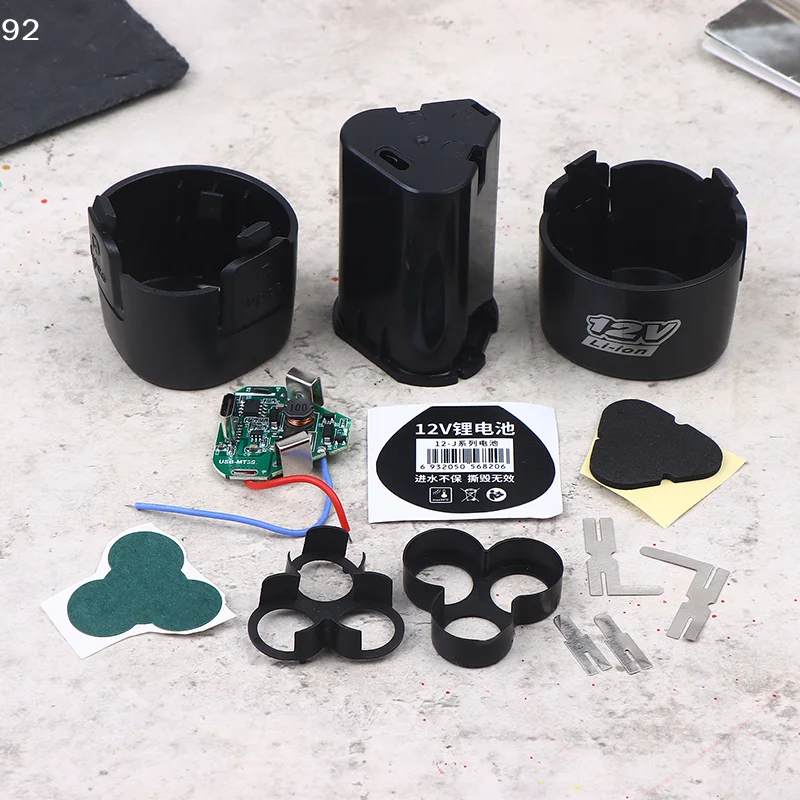 12V 3-Zellen 20A 18650 Wiederaufladbare Lithium-Batterie Typ-C Ladung für Winkelschleifer Elektrobohrer Schraubendreher Ersatz-Mak-Batterie Image