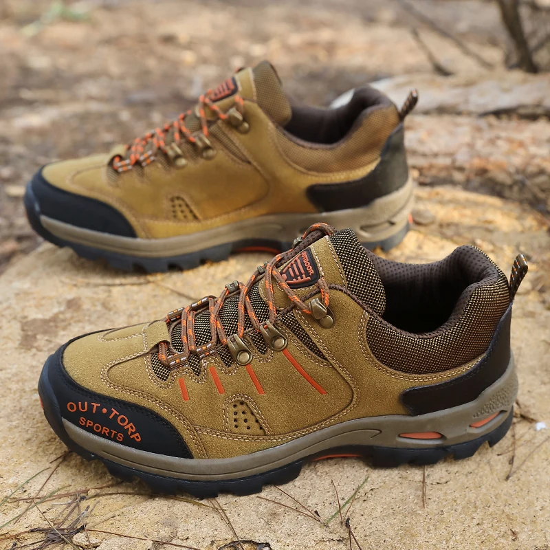 Retro-Stil Herren Sportschuhe Herbst und Winter Kurze Stiefel Anti-Rutsch-Wanderschuh Geeignet für Stiefeletten Urban Pendeln 2025