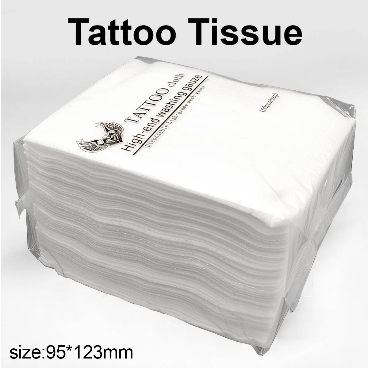 1/2/3 stücke Einweg Tattoo Wischen Papier Tattoo Tuch High-end-Waschen Gaze Permanent Make-Up Cleanig Tattoo liefert Zubehör Image