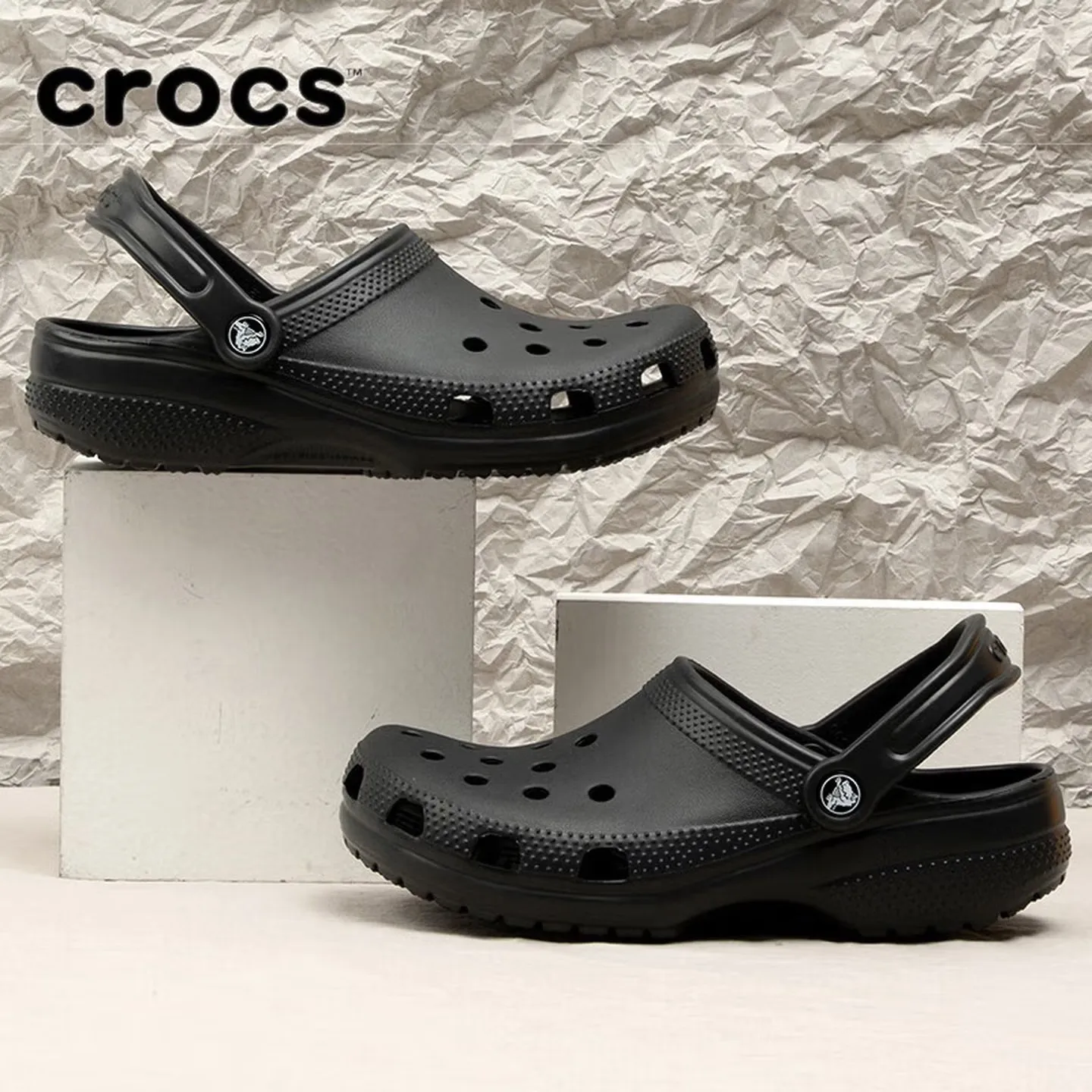 Crocs(Crocs) Herren- und Damenschuhe, Hausschuhe, Outdoor-Freizeitsandalen, klassische Clog-Sandalen Image