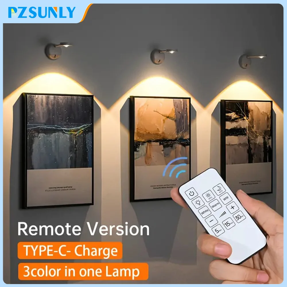 Nachtlicht Bewegungsmelder Licht Wireless USB LED für Küche Schlafzimmer Wandbild Wohnzimmer Sensor Wandleuchte Innenbeleuchtung LED USB