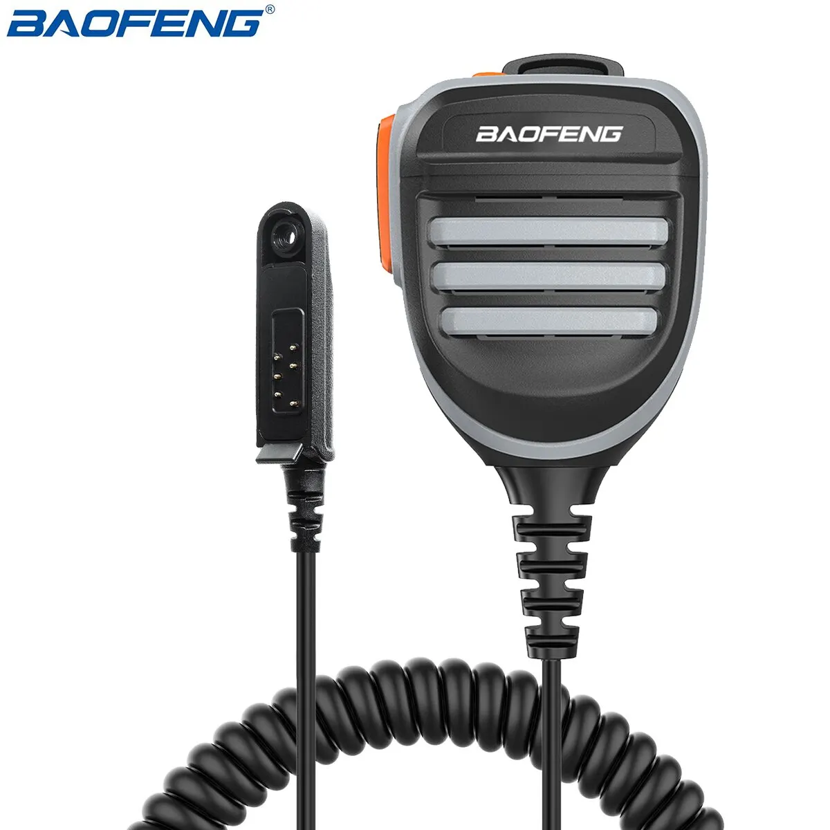 Baofeng wasserdichtes lautsprecher mikrofon für baofeng uv xr uv 9r pro plus gt 3wp wasserdichtes walkie talkie Image
