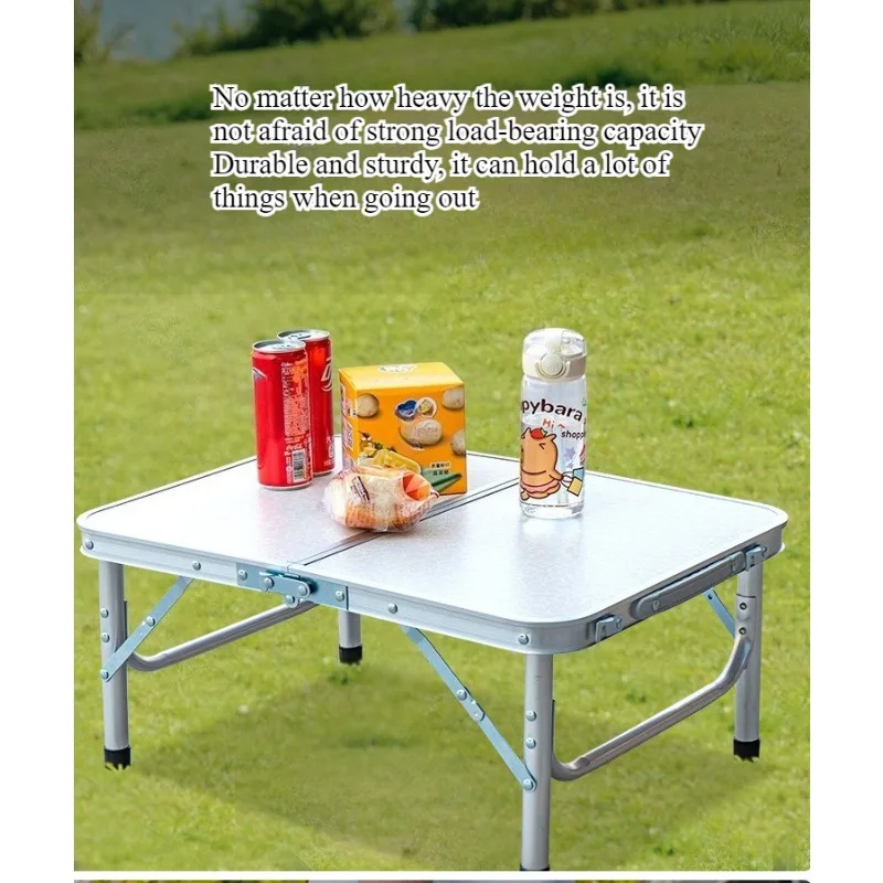 Outdoor Camping Freizeit Klapptisch Strand Party Picknick Grill höhenverstellbarer leichter Klapptisch aus Aluminiumlegierung