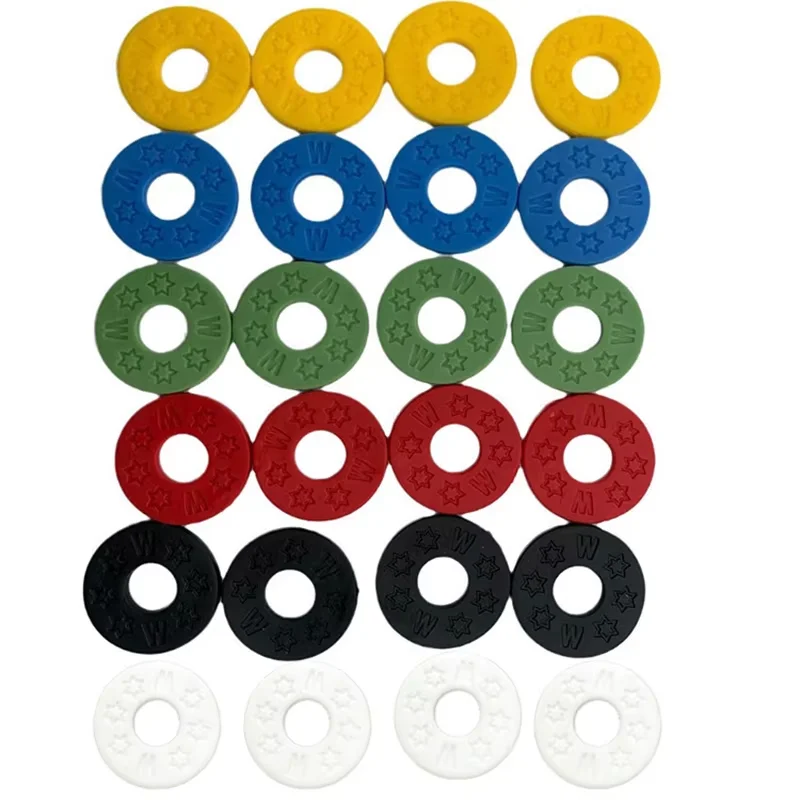 10PCS Gitarre Strap Schlösser Blöcke Gummi Sicherheit Lock Schutz für Bass Ukulele Akustische Klassische Elektrische Gitarre Zubehör Image