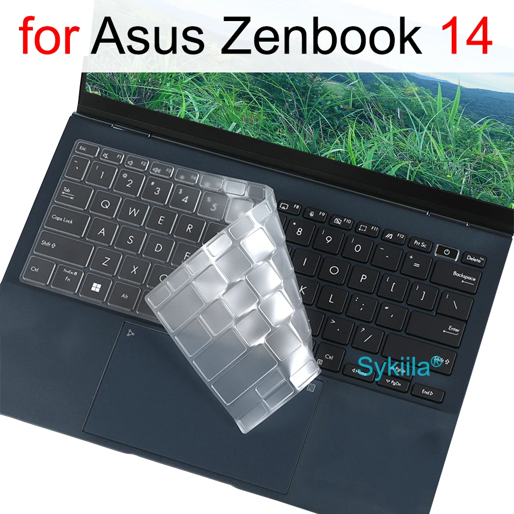 Tastaturabdeckung für ASUS Zenbook 14 OLED Flip Pro UX3406 UX3405 UX3404 UP3404 UX6404 Q420 UX5401 Silikon-Schutzhülle Image