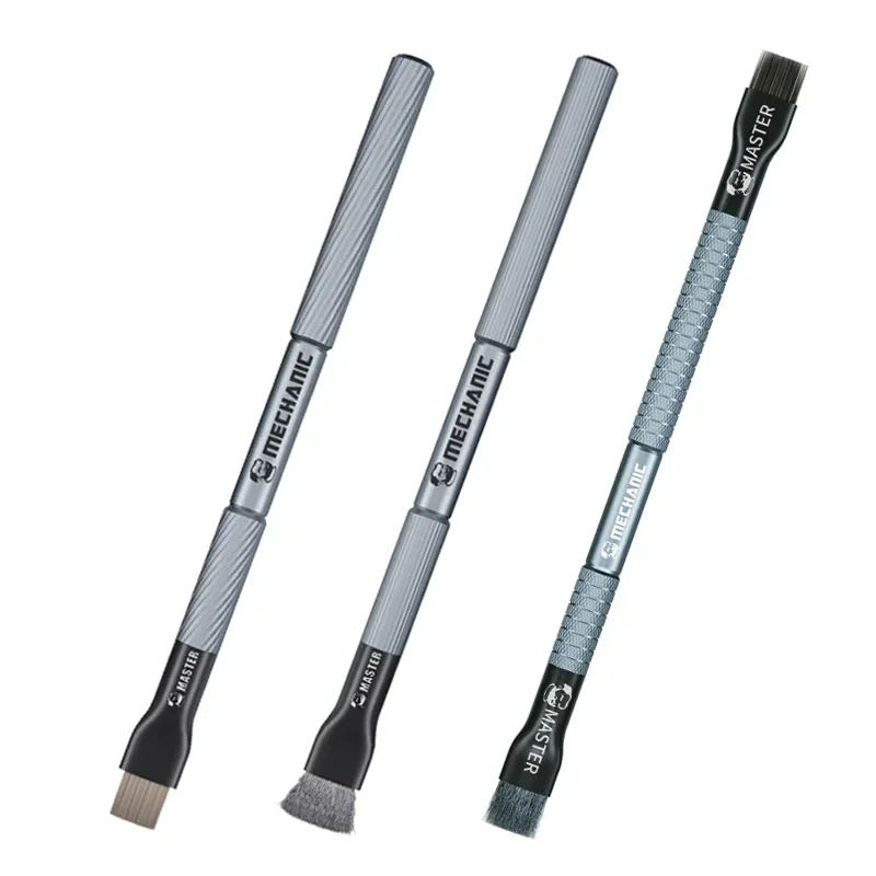 Mechaniker Motherboard Reinigungsbürste Werkzeug Doppelkopf Borsten/Stahlbürste für Staubreinigung Handy Chip Zinn Kleberentfernung Image