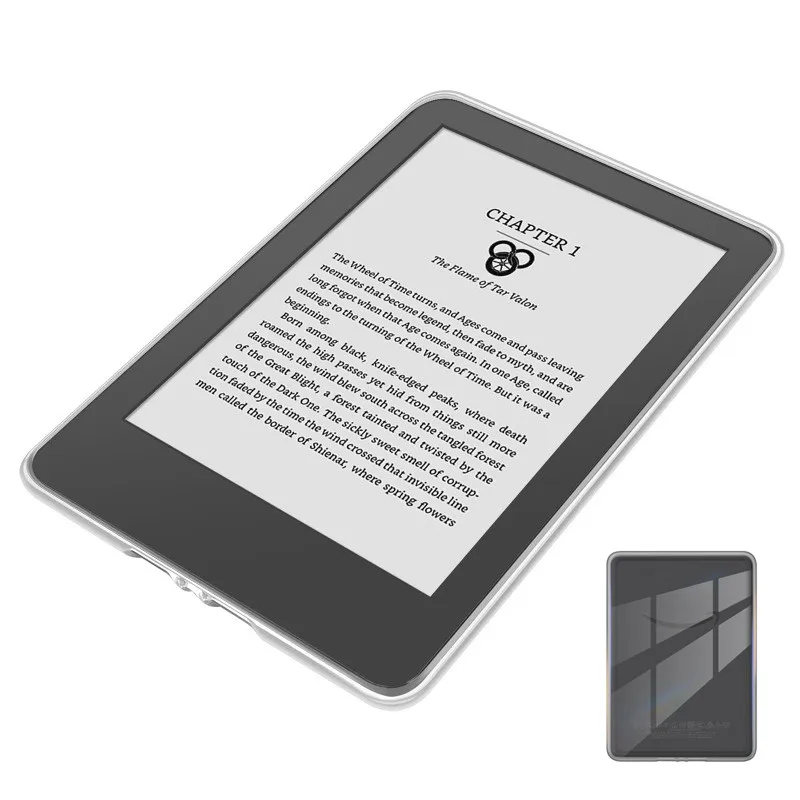Klare Acryl-Rückseite für New Kindle 6 Zoll 11. 2024 RS23CV Transparente Hülle für Kindle 2022 11. 6 Zoll C2V2L3 Weiche Rahmenabdeckung Image