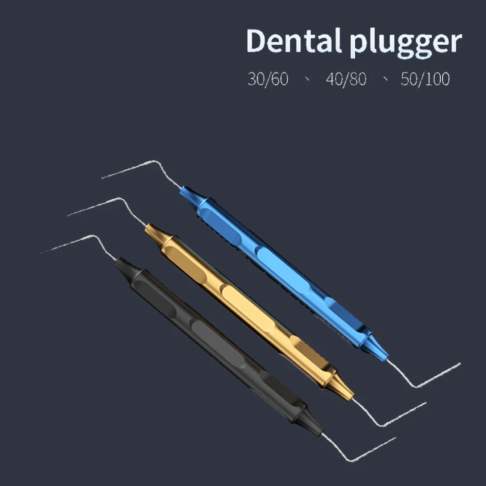 JNSUR 3 stücke Zahnmedizin Vertikale Plugger Dental Treuer Wurzelkanal Vertikale Füllung Endodontie Hand Plugger Werkzeug Dental Instrument Image