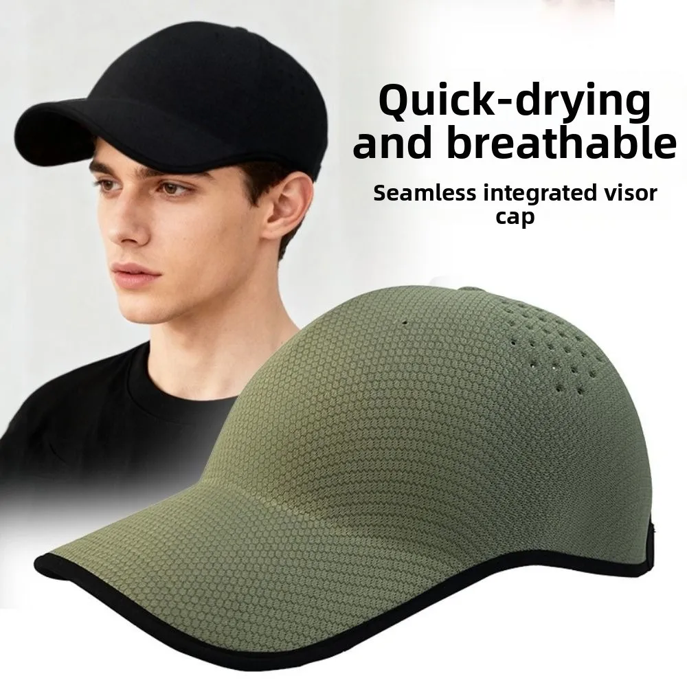 Neues Design Nahtlose Baseballkappe Packbare Schnelltrocknende Sportmütze Atmungsaktive Leichte Outdoor-Kappe Image