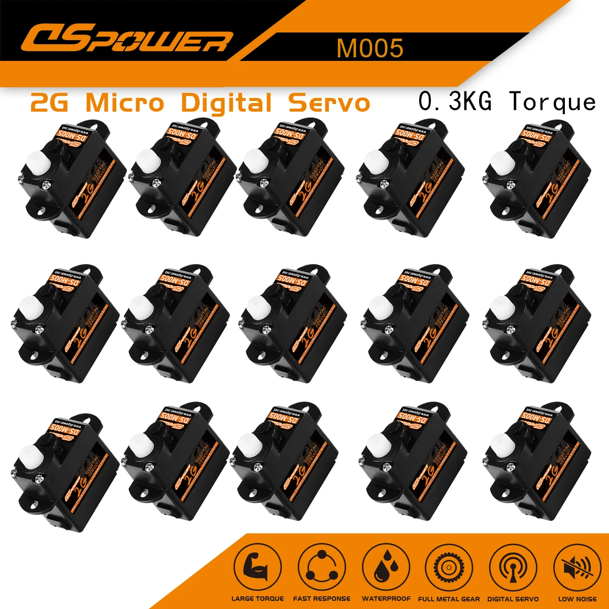 ​ DSpower 1/5/10/20 Stück 2 g Micro Digital Servo Mini Servos für F949S Rc Automodell Mikroservo Indoor Flug Flugzeugmodelle Servo
