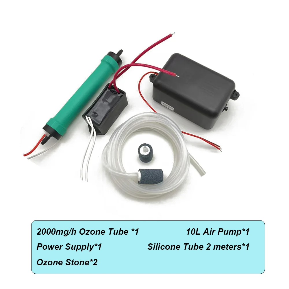 2g Ozongenerator DIY Heimluftreiniger für Wasserpflanzenreiniger Sterilisation Desinfektionszubehör Ozonröhre AC 110V 220V Image