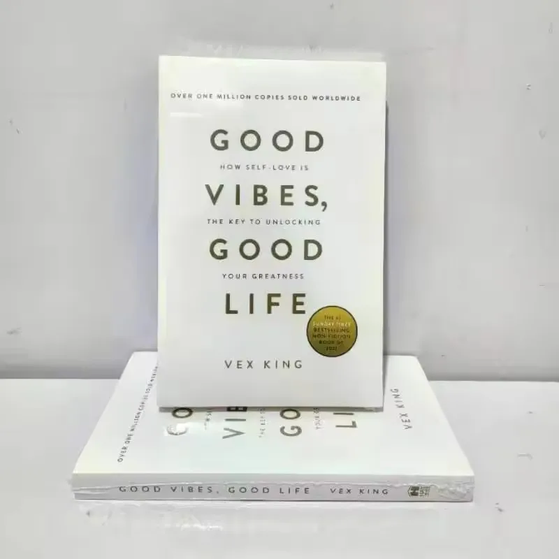 Good Vibes Good Life: Wie Selbstliebe ist der Schlüssel, um Ihre Größe von Vex King zu entriegeln – Bestseller Selbsthilfe-Taschenbuch Image