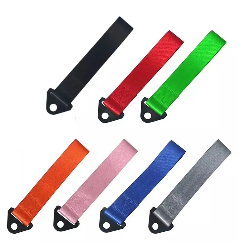 Hochfester Nylon-Abschleppgurt, hochfeste Abschleppseile für Autorennen mit Abschleppseilen, Auto-Anhängerseile, Stoßstangen-Anhänger-Abschleppseile Image