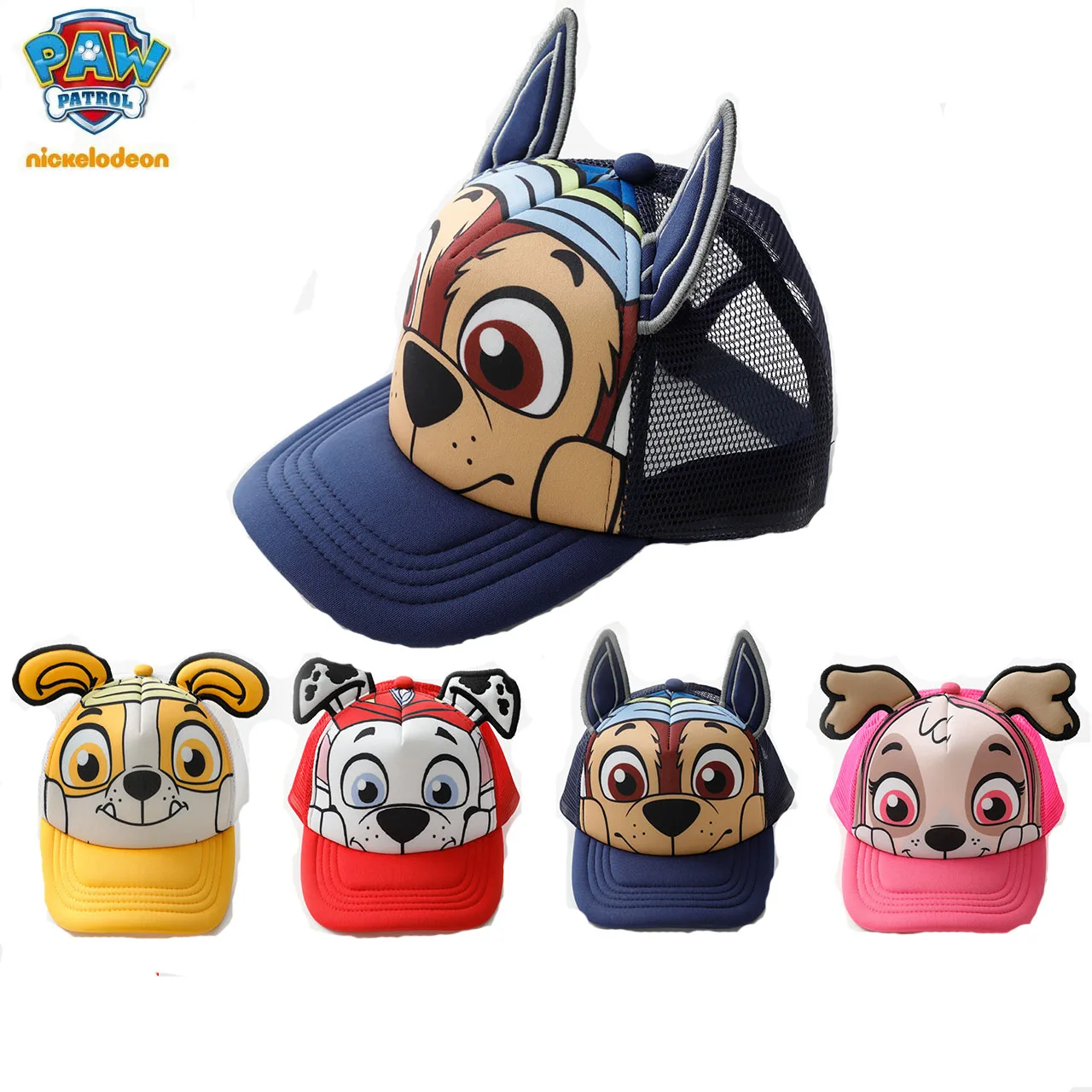 Original Paw Patrol Kind Baseball Cap Hip Hop Baby Cartoon Hunde Kinder Sonnenhut Jungen Mädchen Caps Snapback Hüte Kinder Geburtstag Geschenk Image