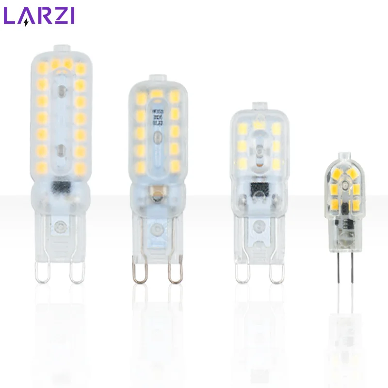 LED-Birne G4 G9 3W 5W 7W Lamparas LED-Lampe AC 110V 220V DC12V Scheinwerfer Kronleuchter SMD 2835 Beleuchtung Ersetzen Sie Halogenlampen