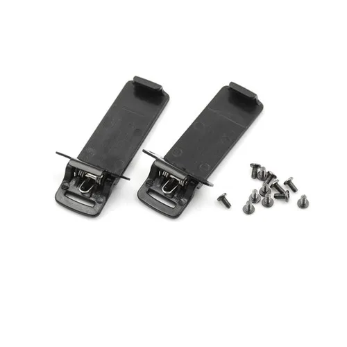 2Pcs Walkie Talkie Ersatzteil Zurück Gürtel Clip Für Baofeng UV-5R 2-weg Radio UV5R Radio Zubehör Image