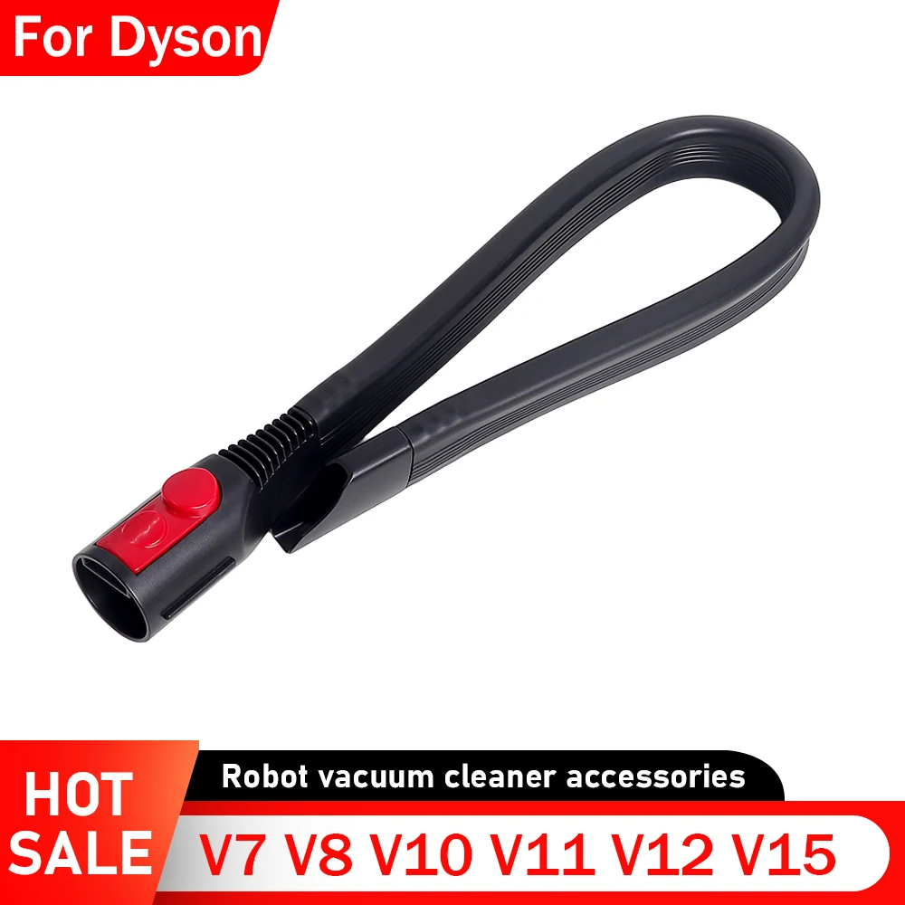 Roboter-Staubsauger, weiches, flaches Saugdüsenkopfteil für Dyson V7 V8 V10 V11 V12 V15 Reiniger, weiche, flexible Fugenreinigungswerkzeuge Image
