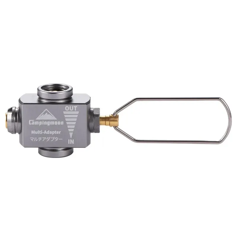 CAMPINGMOON Z15 Outdoor Camping Gas Tank Multi Adapter Überdruckventil Nachfüllen Gas Tank Ladeadapter Image