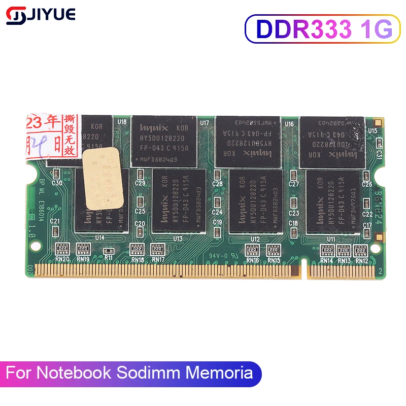 1 GB DDR1 Laptop-Speicher Ram SO-DIMM 200PIN DDR333 PC 2700 333 MHz für Notebook Sodimm Memoria Image