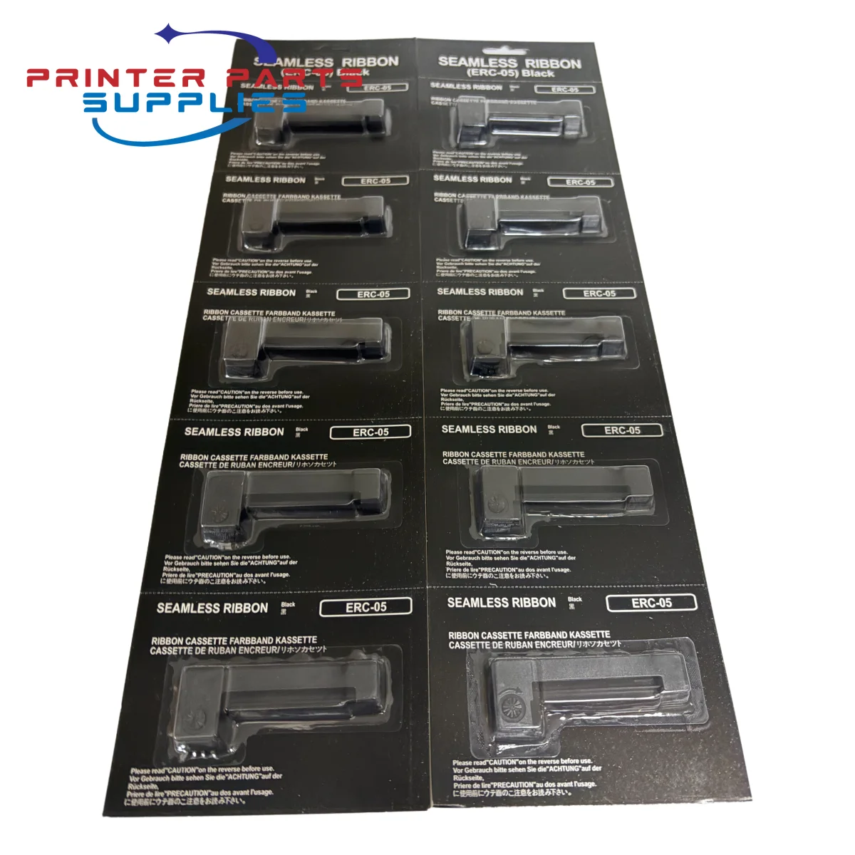 10PCS ERC05 ERC-05 Schwarz Taxi Band Patrone Band für Epson M150 M-150II M1500II M150II EC7000 150II M-150 II Image