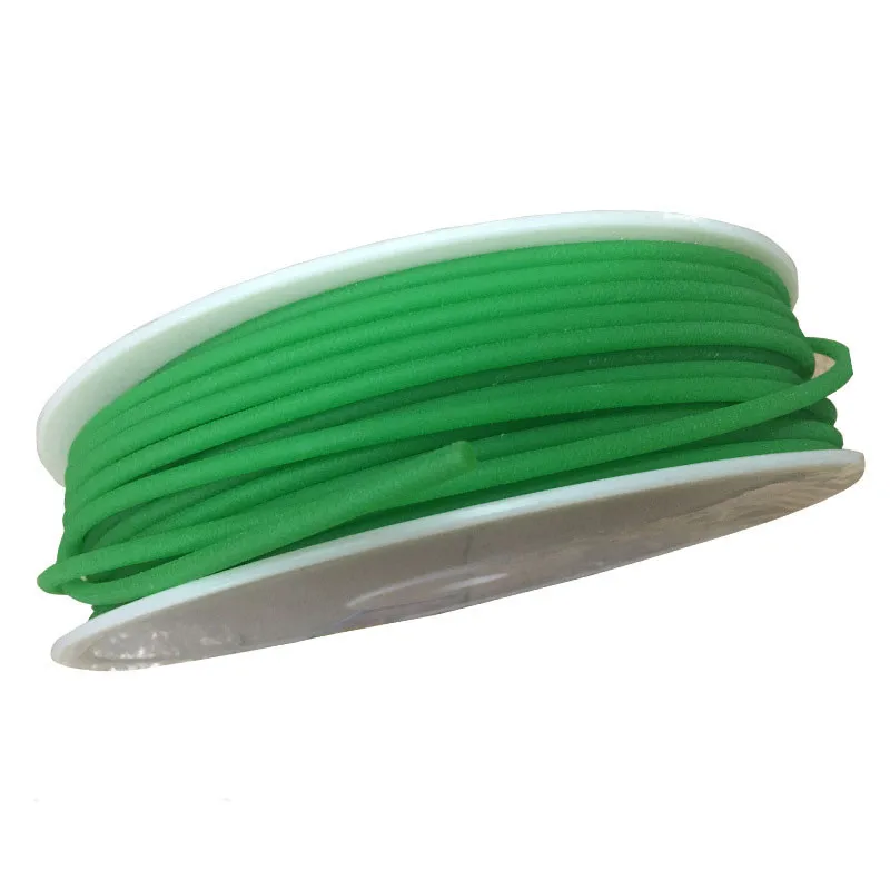 1/3/5M Polyurethan-Riemen PU-Rundriemen mit grünem Riemen 3/4/5/6 mm Dicke Polyurethan-Industrieriemen Antriebsriemen Raue Oberfläche Image