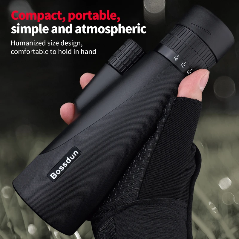 10-30x50 Zoom HD Teleskop Monokular Camping Leistungsstarke Largo Alcance Mit Stativ Telefon Clip Für Ansehen Vogel jagd Fernglas Image