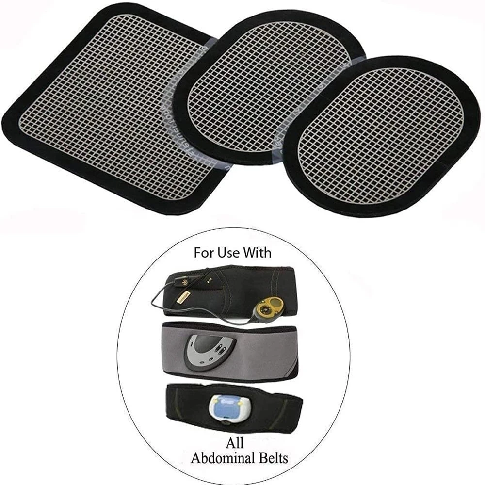 3/9/18 Stück generische Gel-Ersatzpads, Elektrodenpads zur Reduzierung des Bauchfetts, straffen den Bauches, kompatibel mit Gürtelzubehör Image