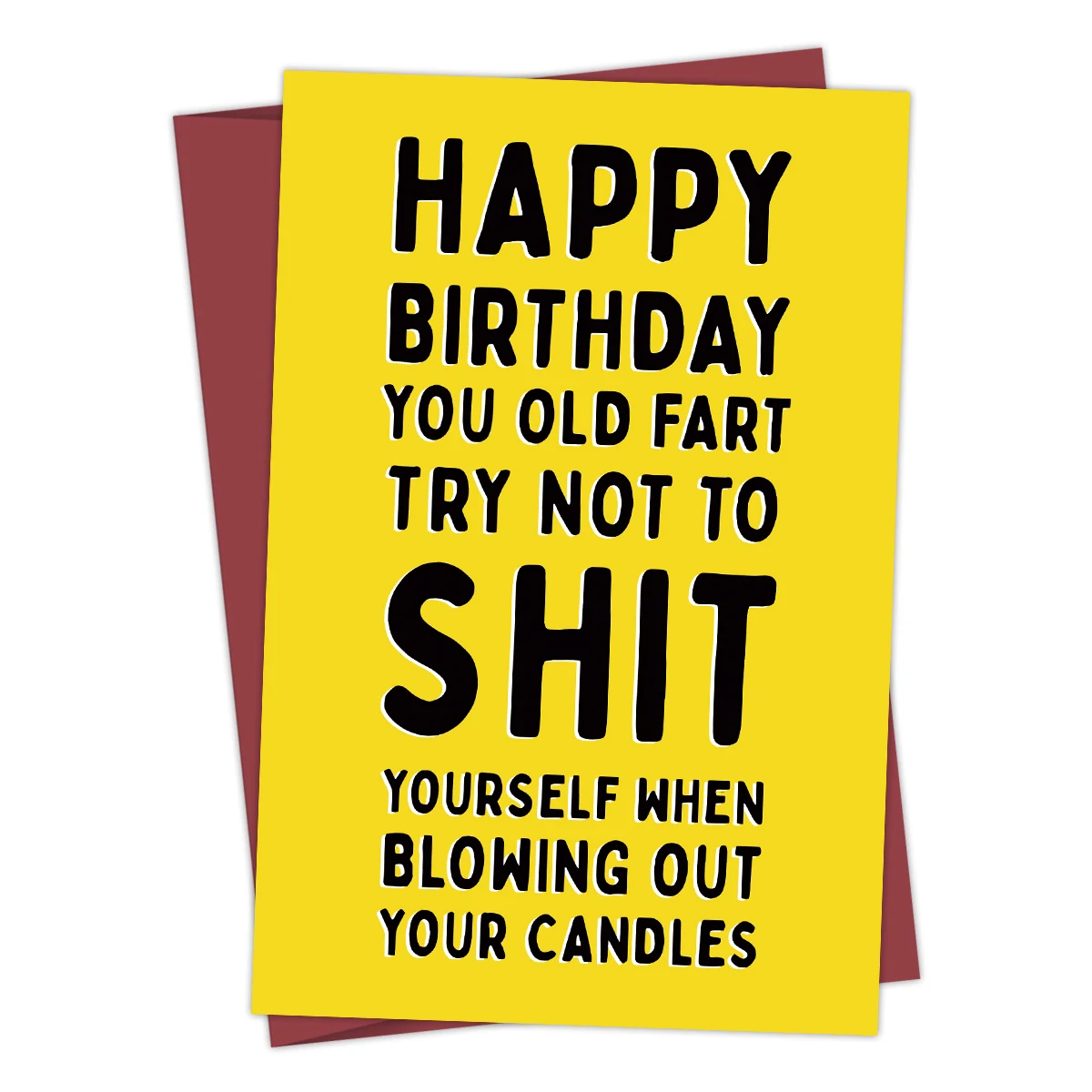 1 Stück, lustige Happy Birthday-Karte, Jubiläums-Jahreskarte, alles Gute zum Geburtstagskarte für ihn, Ehemann, Freund, Freundin, Ehefrau, sie Image