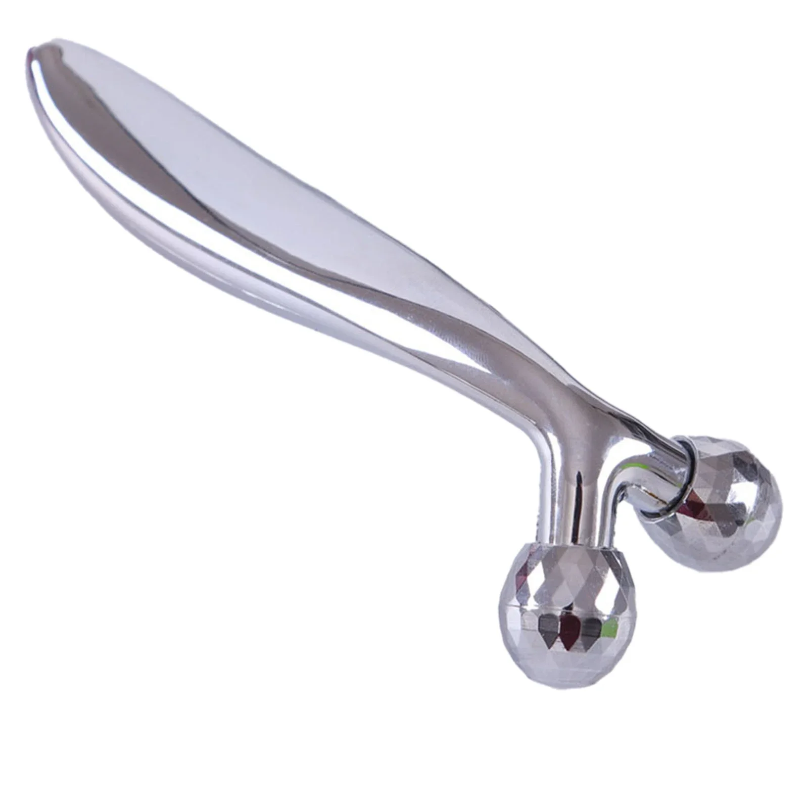 3D-Roller-Gesichtsmassagegerät, Y-Form, 360° drehbar, dünner Körper, Schlankheitsformung, Muskeln, Entspannung, Faltenentferner, Gesichtsmassagegerät-Werkzeuge Image