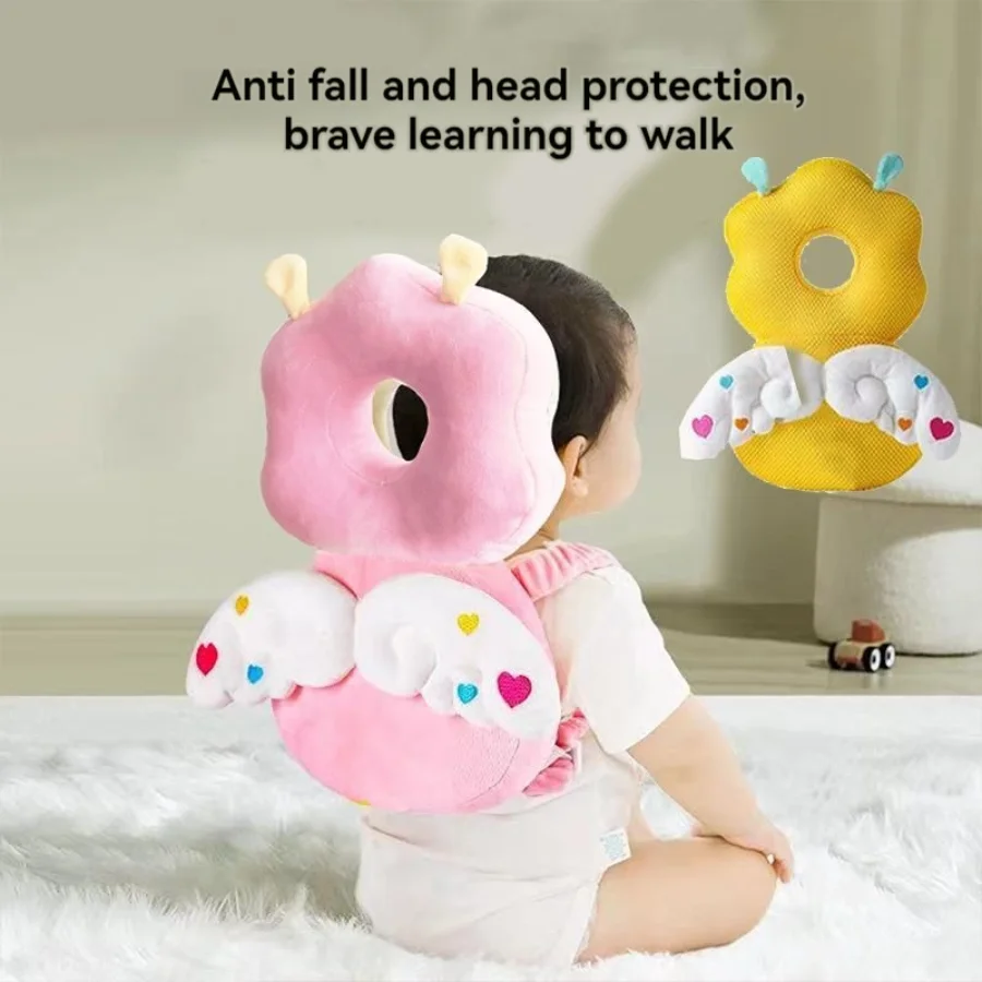 1 stücke elf baby anti-fallen schützende kopf artefakt baby lernen laufen anti-fallen kissen schutz pad Baby anti-fallen kappe anti-bump Image