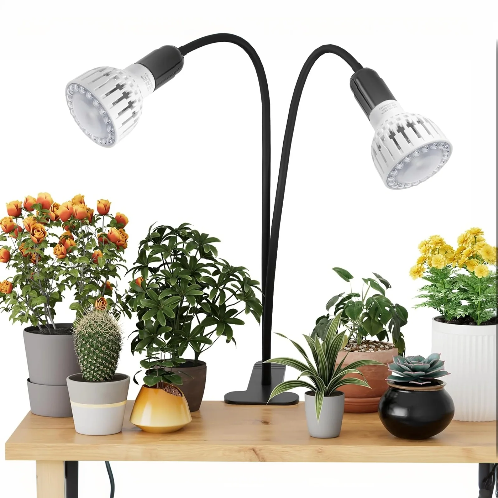 Indoor Led Grow Bulb Licht 220V Vollspektrum Clip Pflanzenlampe Gewächshaus Blume Sämling LED Wachsen Beleuchtung Dimmbar 4/8/12 Stunden