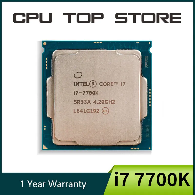Intel Core i7 7700K 4,2 GHz Quad-Core Acht-Thread 8M 91 W CPU-Prozessor LGA 1151 Image