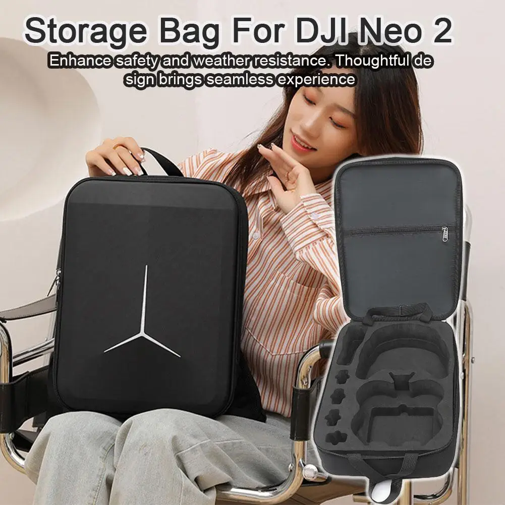 Für DJI NEO 2 Lagerung Tasche Rucksack Messenger Brust Tasche Tragbare Tragetasche Für DJI Neo 2 Drohnen Zubehör Image