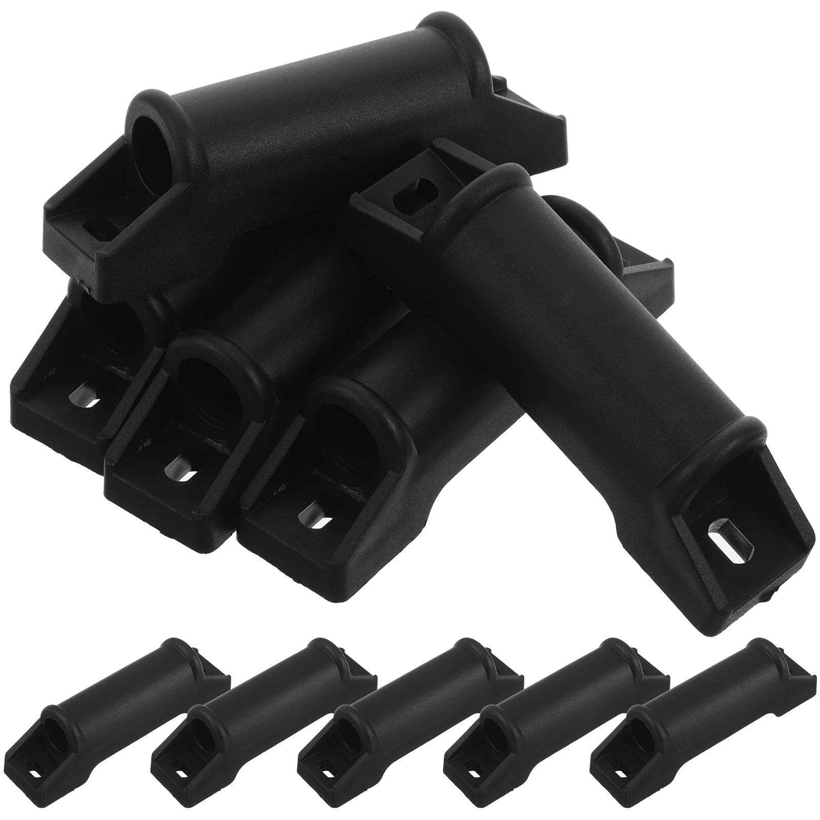 10 stücke Gaming Stuhl Fußstütze Befestigung Glatte Blöcke Für Lounge Stuhl Büro Stühle Möbel Heavy Duty Sliders Fuß Rest Teile Image