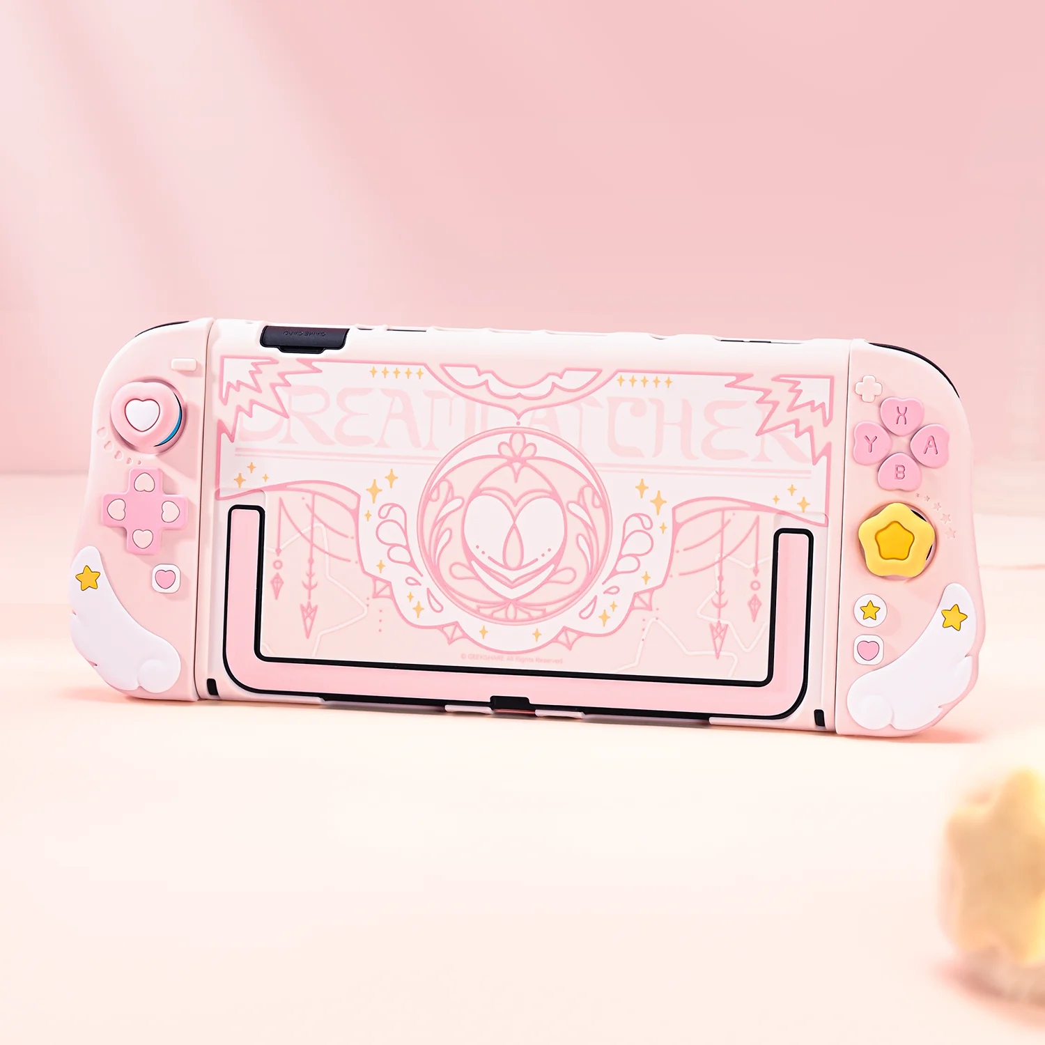 Star Wings Dock Ladegerät Silikon Schutz für Nintendo Switch 2 Hard Case NS2 Joycon Soft Hand Grip Shell Thumb-Stick Cap Cover Image