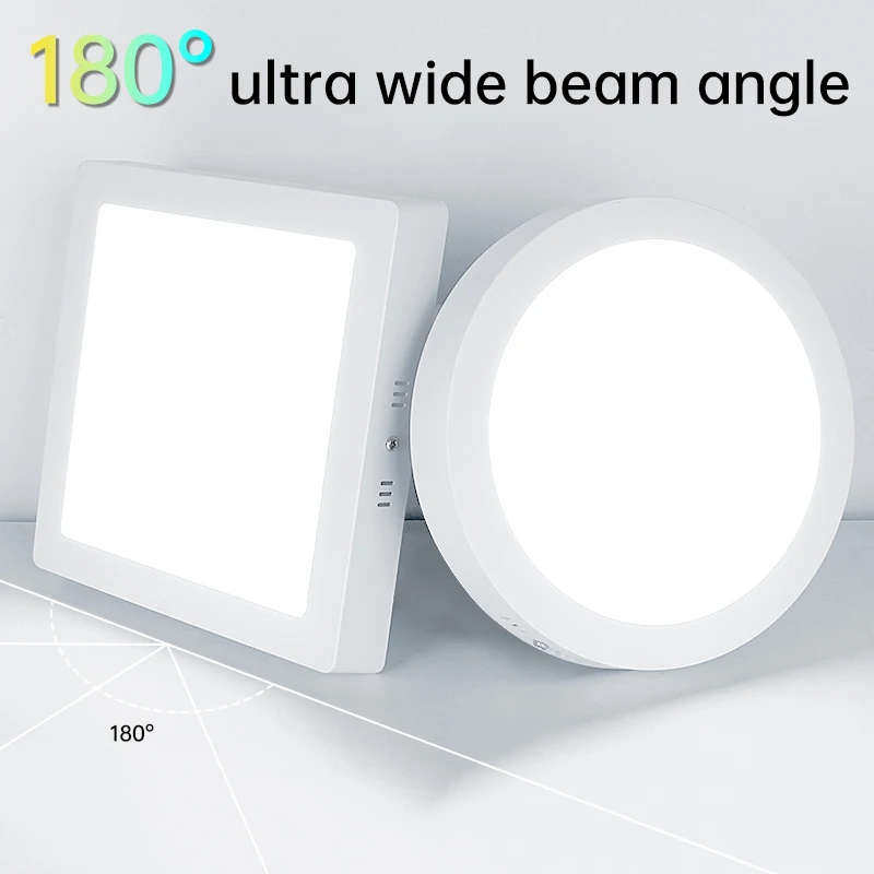 LED-Panel-Lampe, Kronleuchter, quadratisch, Kreis, Deckenleuchte, weißes Licht, Pendelleuchte, Küche, Schlafzimmer, Badezimmer, Wohnzimmer, LED-Glanz