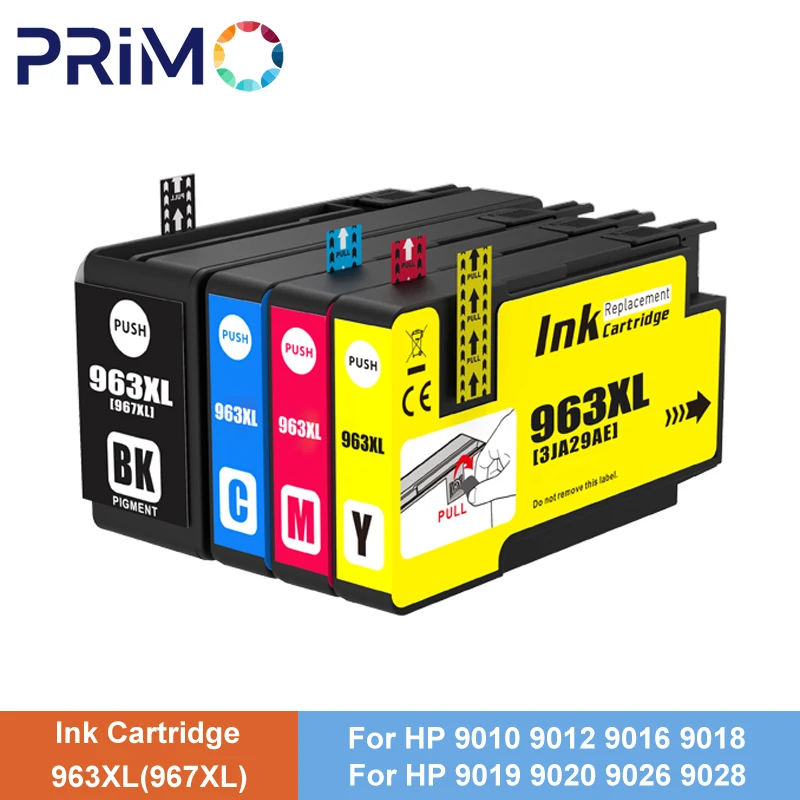 963XL 967XL 963 967 XL Für HP963 HP967 Tintenstrahl-Tintenpatrone, kompatibel für HP OfficeJet Pro 9010 9015 9020 9022 9025 Drucker Image