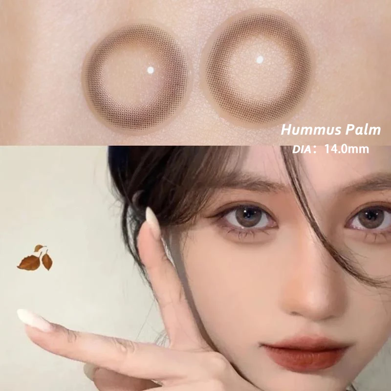 VisualClick 1 Paar Kontaktlinsen Dioptric Kosmetische Linse für Augen Myopie Grad Grün Braun Blau Farbige Linsen mit Rezept Image