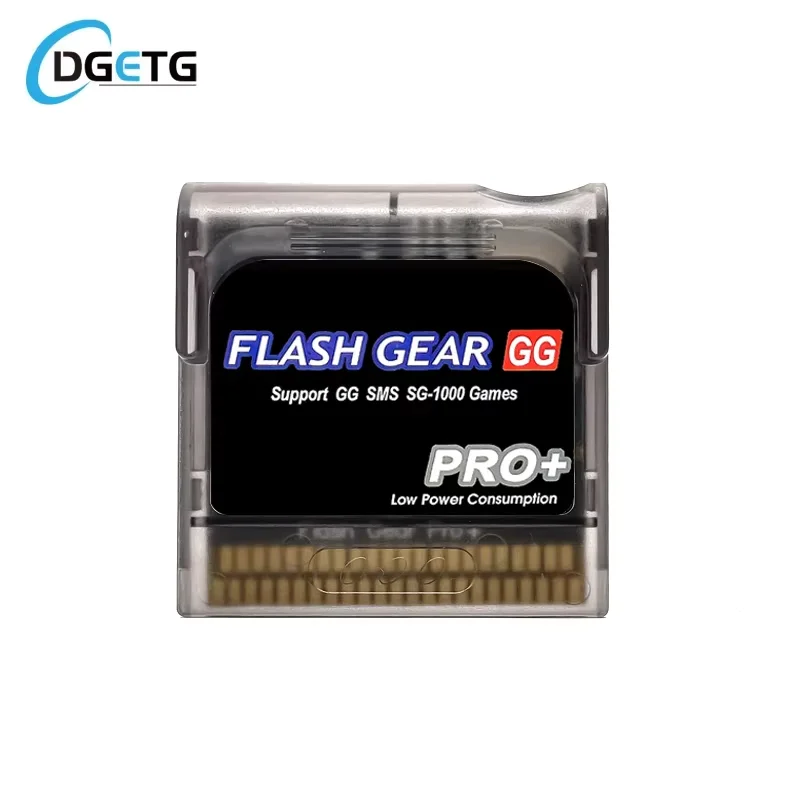 Neues Upgrade der Flash Gear-Spielkassette für die Sega Game Gear GG-Konsole. Ablehnen Sie Fehler und Crashes Image