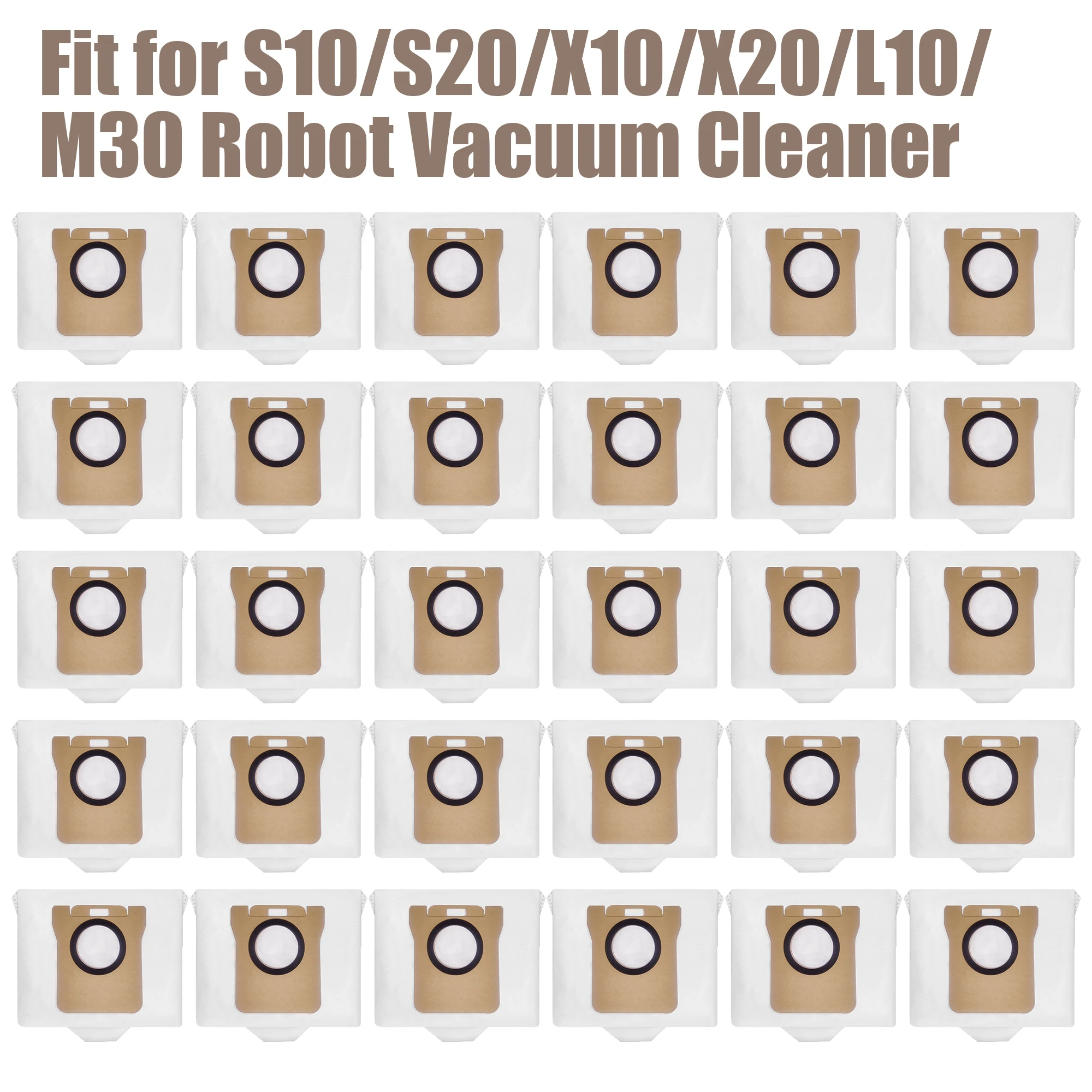 Staubbeutel für Xiaomi Robot Vacuum X20 Plus X20 Max X20 Pro X10+ S10+ S20+ für Dreame L10s Ultra L20 Ultra L30 Ultra Zubehör Image