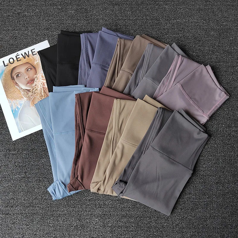 Hohe Taille nackt Gefühl Leggings Frauen Fitness Laufen Yoga Leggings Hosen Fitness studio enge Leggings bequeme Workout Leggings Image