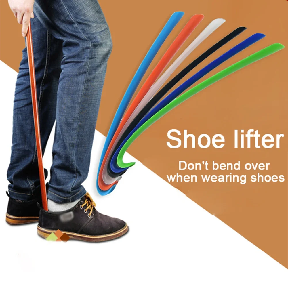 Kunststoff Extra Lange Schuhlöffel Hotel Haushalt Schuh Träger Schuhe Heber Schuhe Löffel Faul Bieget Nicht Schuh Zeichnen Helfer Schuh Löffel