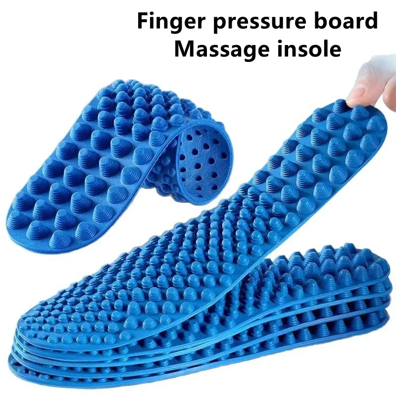 1 paar Entlasten Fuß Müdigkeit Schuhe Einlegesohlen Finger Druck Bord Massage Einlegesohle Männer Frau Schuh Pads Weiche Sport Casual Schuhe pad