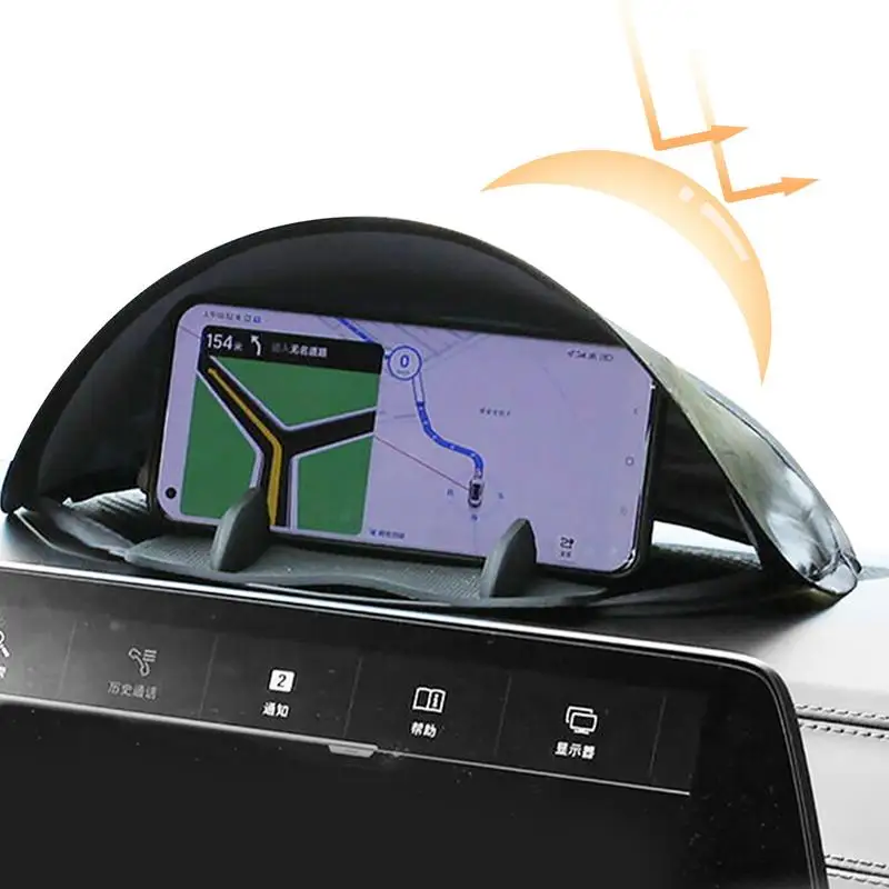 Auto GPS Navigation Sonnenschutz Visier Abdeckung Sonnenschutz Barriere Licht Abdeckung GPS Navigator Sonnenschutz Fall Auto Innen Zubehör