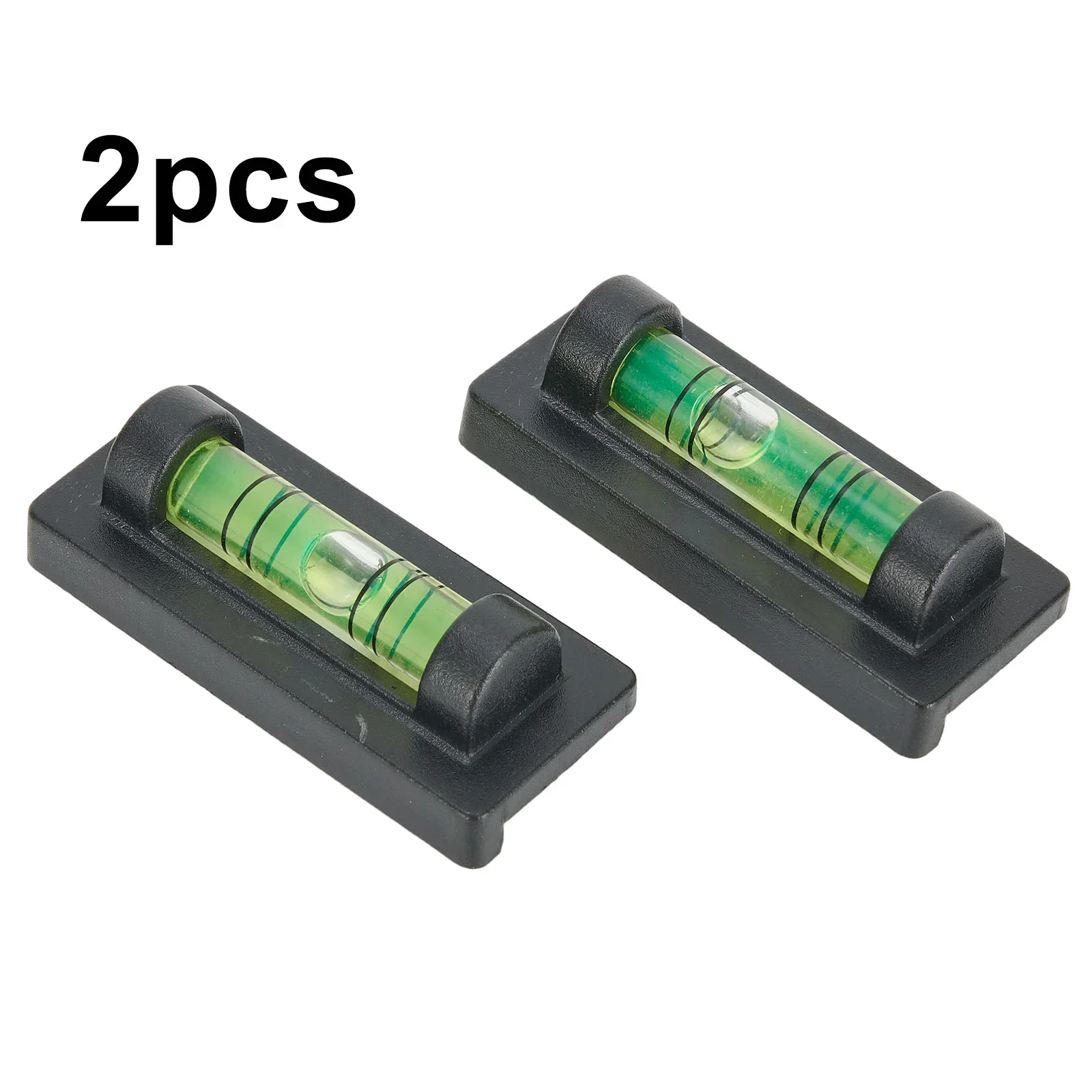 2 stücke Magnetische Wasserwaage Mini Wasserwaage Winkelmesser Tragbare Mini Nivellierung Regal Nivellierung Blasen Messwerkzeuge Image