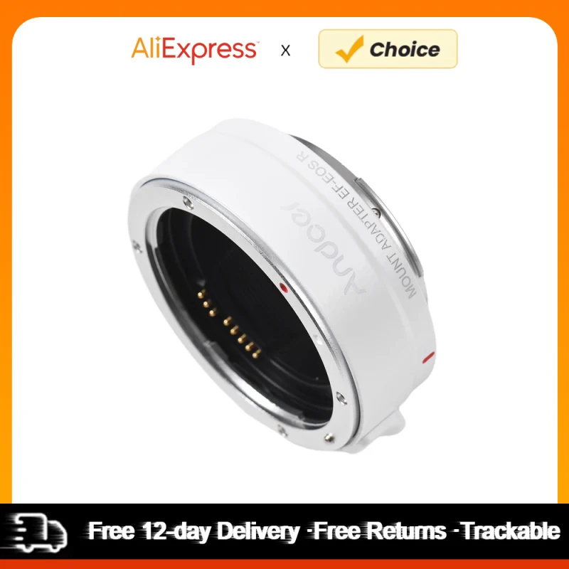 Andoer EF-EOSR auto fokus kamera objektiv adapter ring ersatz für canon ef EF-S objektiv zu canon eos r rf mount full frame kameras Image